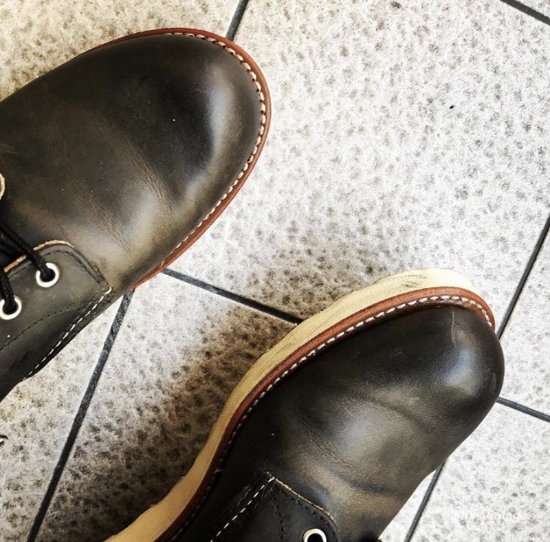 美国正品现货红翼8190马皮redwing圆头茶芯色工装时装靴