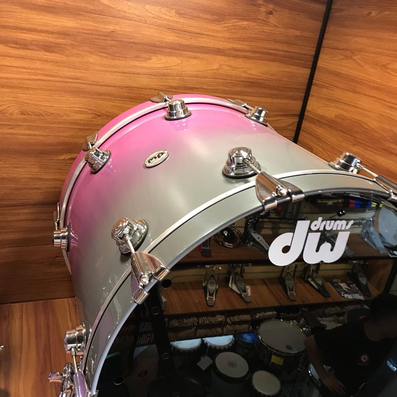 美国dwcustomshop收藏家烤漆架子鼓爵士鼓架子鼓