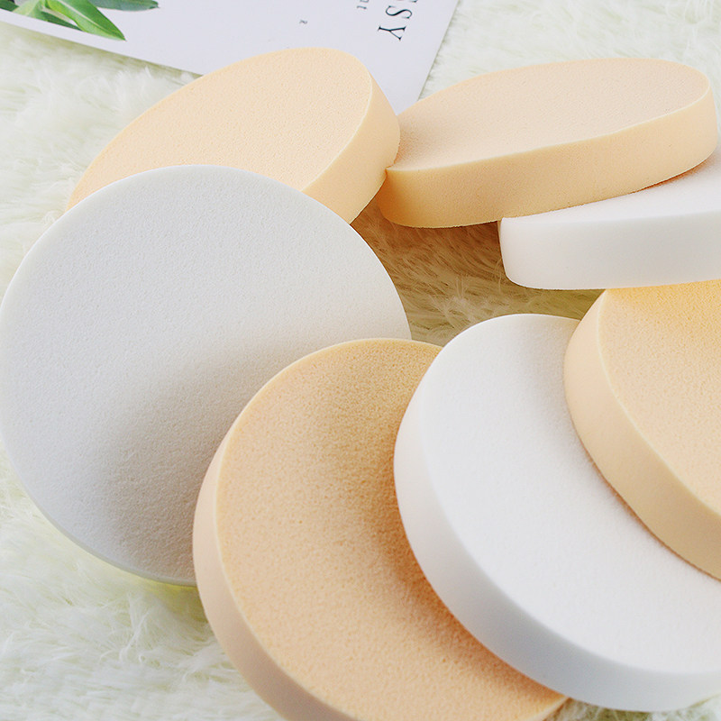 粉扑大圆化妆师影楼专用大号海绵圆形蜜粉定妆化妆