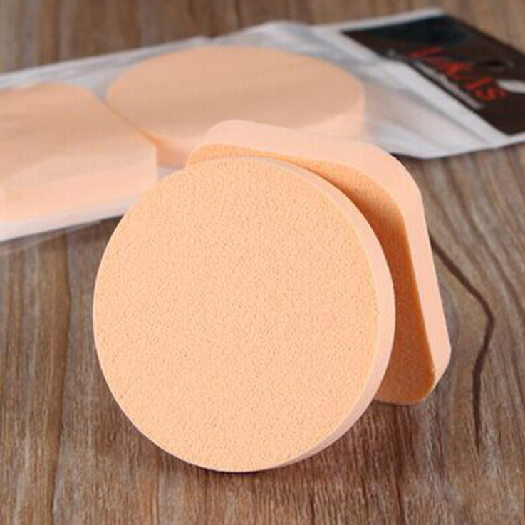 化妆美容化妆工具双个粉扑干湿两用海绵粉饼bb面扑