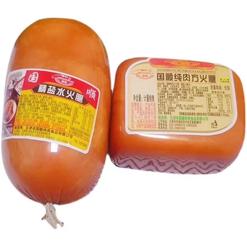 火腿天津国顺精盐盐水麦西尼熏早餐三明治切片火腿