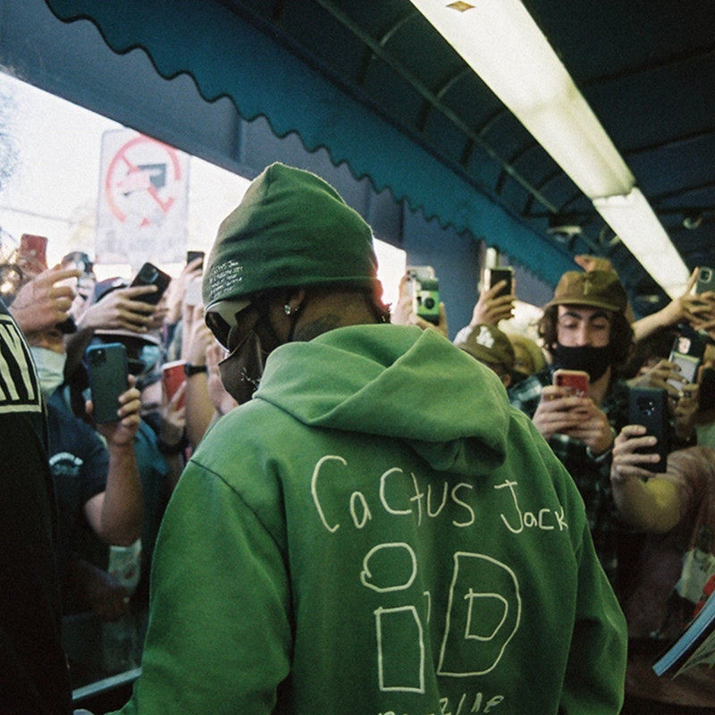 travis欧美外套休闲宽松男女街头嘻哈scott边卫卫衣