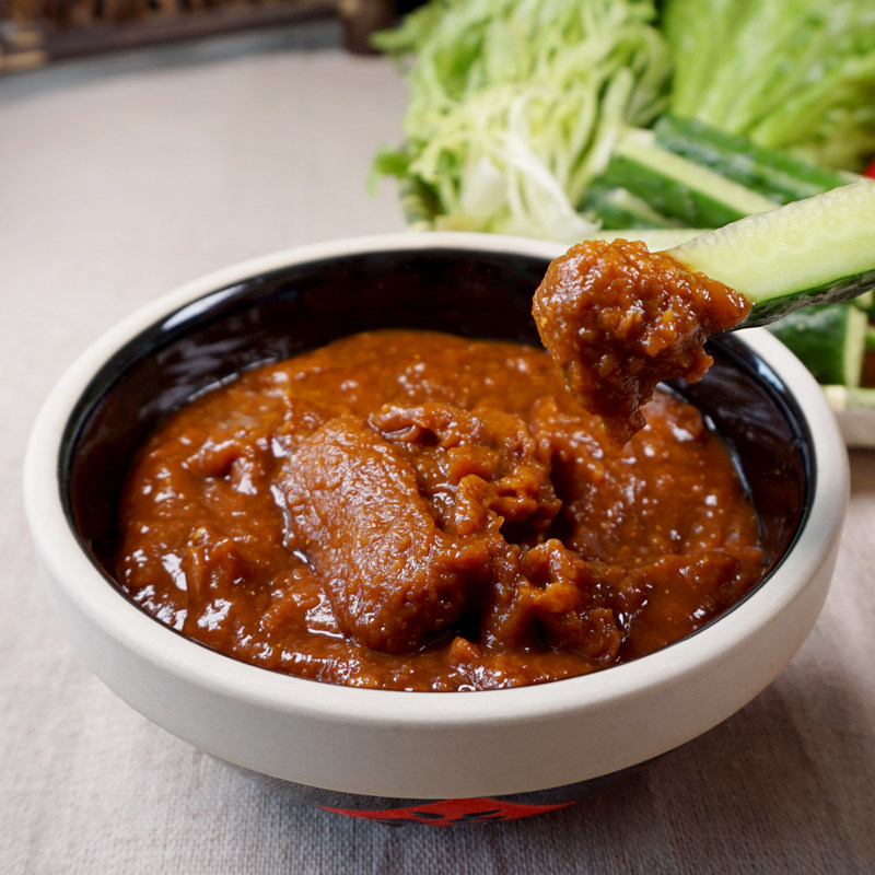 东北大酱 农家大酱 正品 共1800g 袋装葱蘸酱蘸酱菜黄豆酱大豆酱