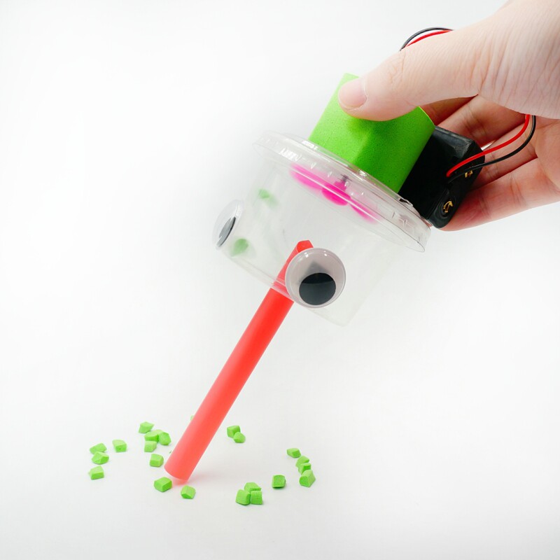 创意自制吸尘器手工diy科技小制作手工物理发明高中物理教学用具