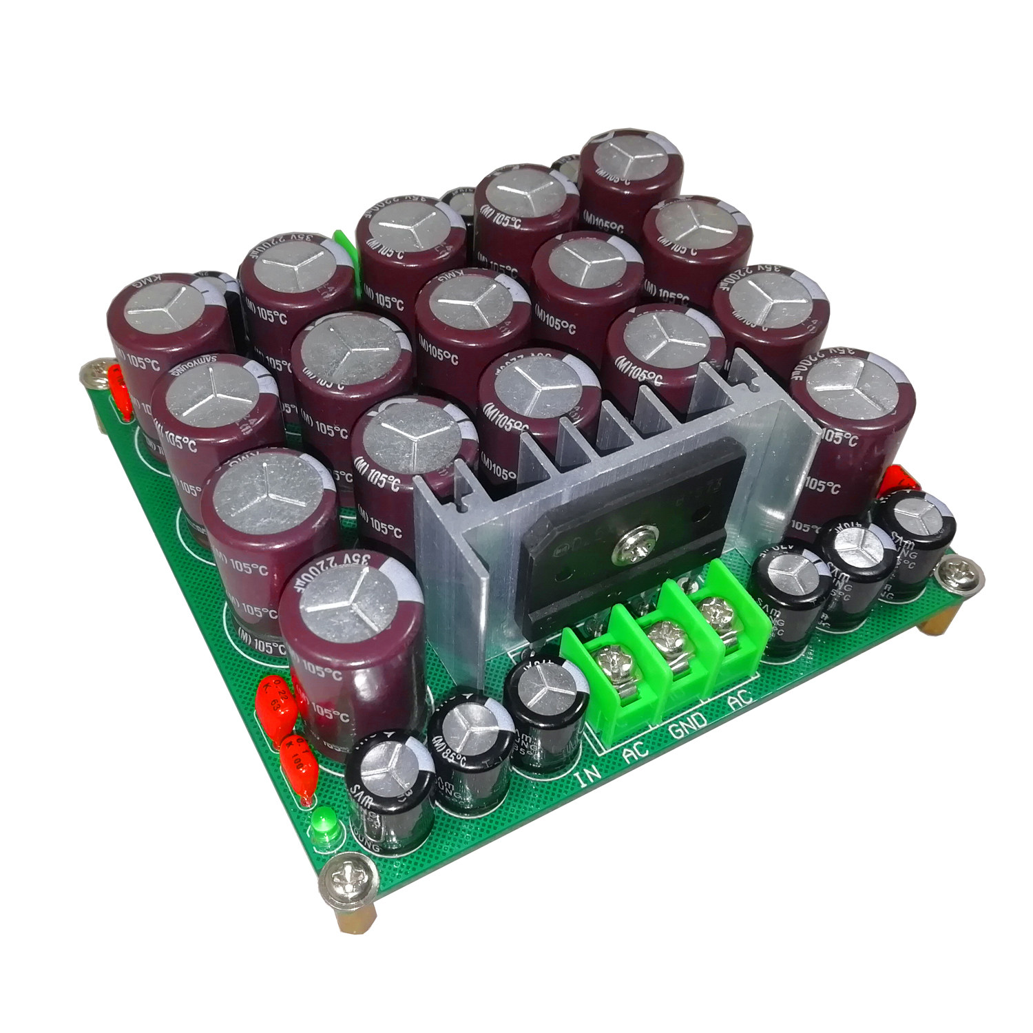 电源滤波整流器前级功放25a大功率电流单双大容量电源滤波器