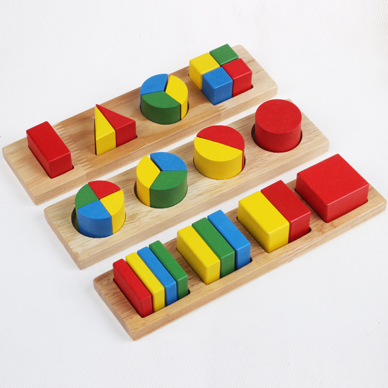 套装蒙氏蒙特梭利教具橡胶胶木88件家庭数学塑料积木
