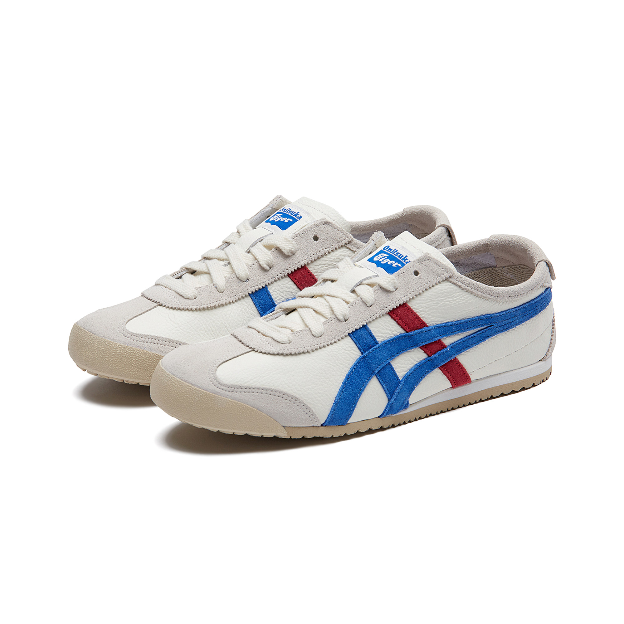 【经典】onitsuka tiger/鬼冢虎官方男女运动鞋mexico66小白鞋