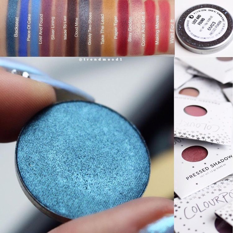 清仓!现货colourpop卡拉泡泡压盘单色眼影come and get it人鱼姬