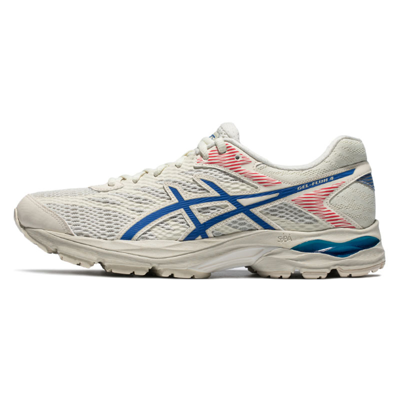 asics亚瑟士男款跑鞋 缓震透气跑步鞋 轻便休闲运动鞋 gel-flux 4
