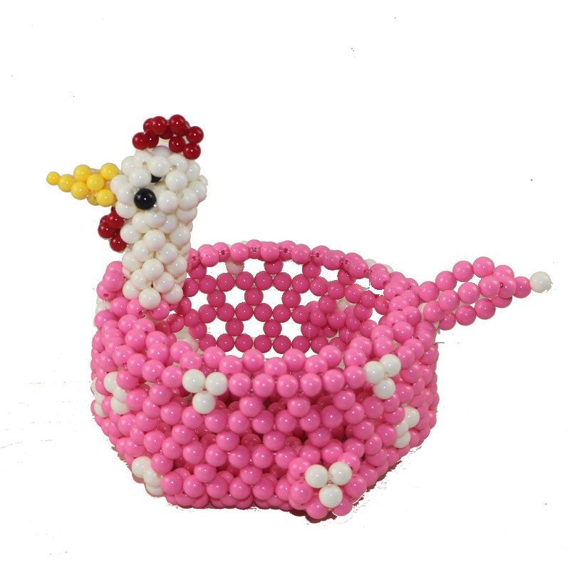 收纳小鸡材料串珠编织手工diy摆件发饰糖果其他diy饰品配件
