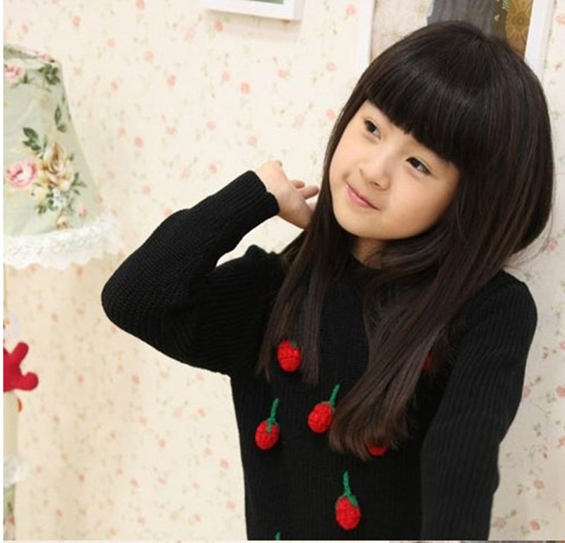 儿童直发公主假发女孩长直发宝宝假发女童韩版超自然小孩学生假发