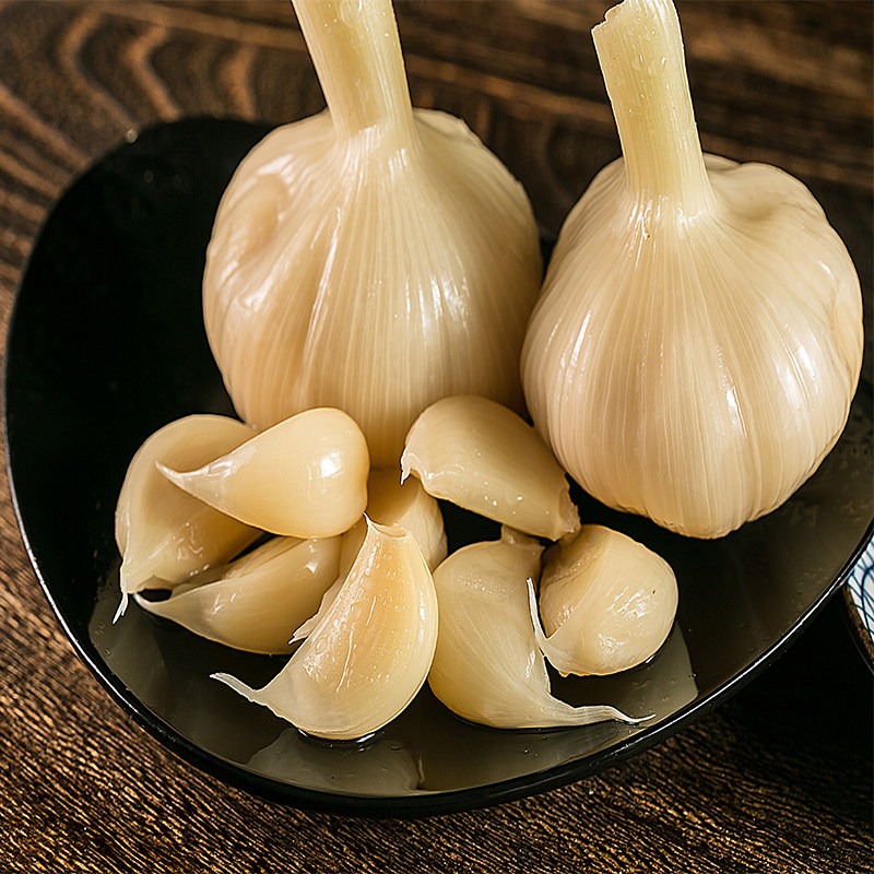 酸口糖醋蒜糖蒜大蒜头5斤装自制农家土特产甜蒜腌制泡咸菜下饭菜