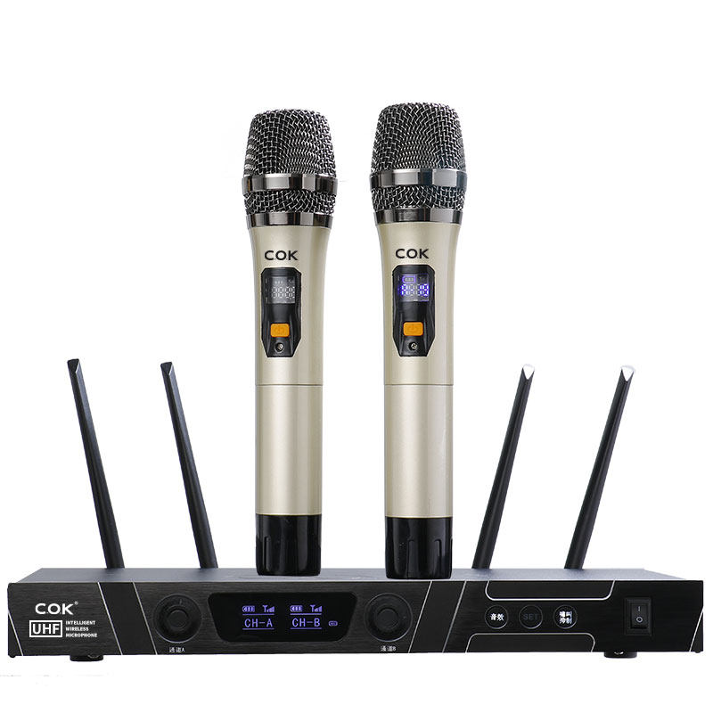 话筒cok专用舞台手持接收器功放机专业ktv会议麦克风