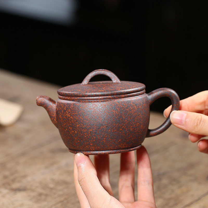吟香茗宜兴紫砂壶王德明纯全手工烧窑高温老段泥汉茶壶