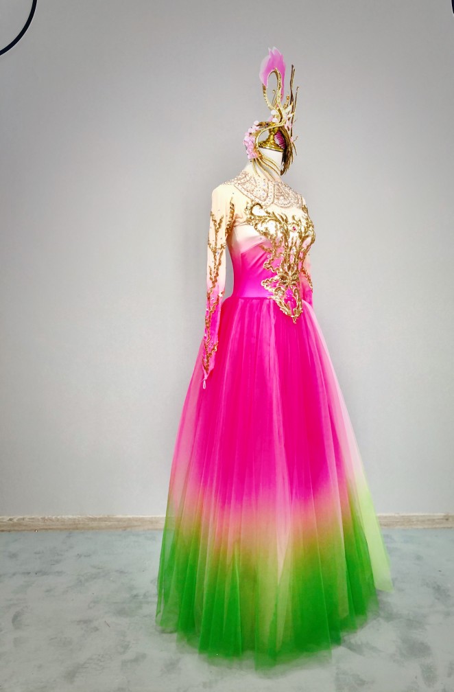 万事如意2021央视春晚开场舞台舞蹈伴舞演出服新款民族服装