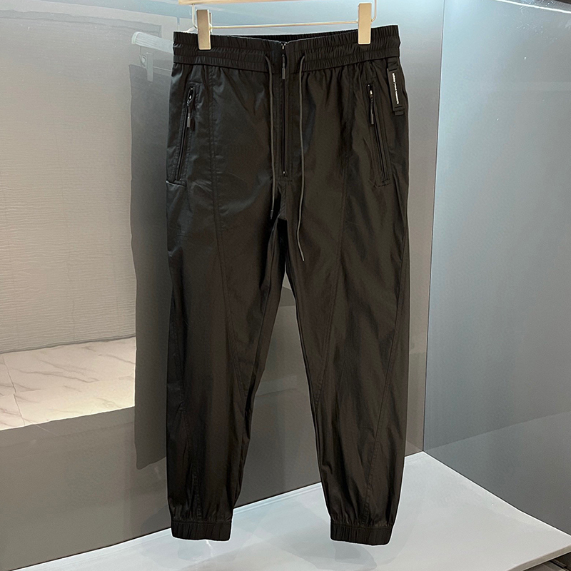 夏季薄款拉链设计黑武士山本耀司Y3裤子男士运动裤休闲裤潮TLPERR