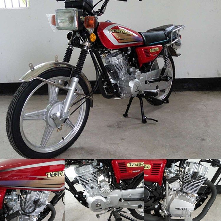 国产摩托顶杆机珠江钱江zjcg125三轮车起动电机启动启动马达