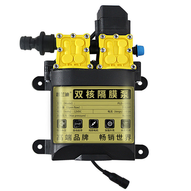 洗车双泵洗车机220v高压家用神器便携12v车载洗车机