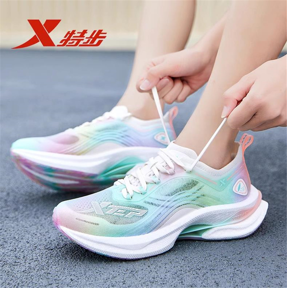 特步运动鞋跑步情侣致轻夏情侣2023女鞋男女跑鞋跑步鞋