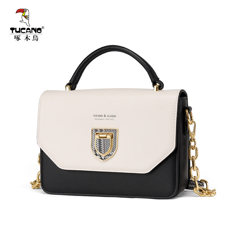 啄木鸟小方手提洋气质感高级斜挎包单肩夏天包包小方包