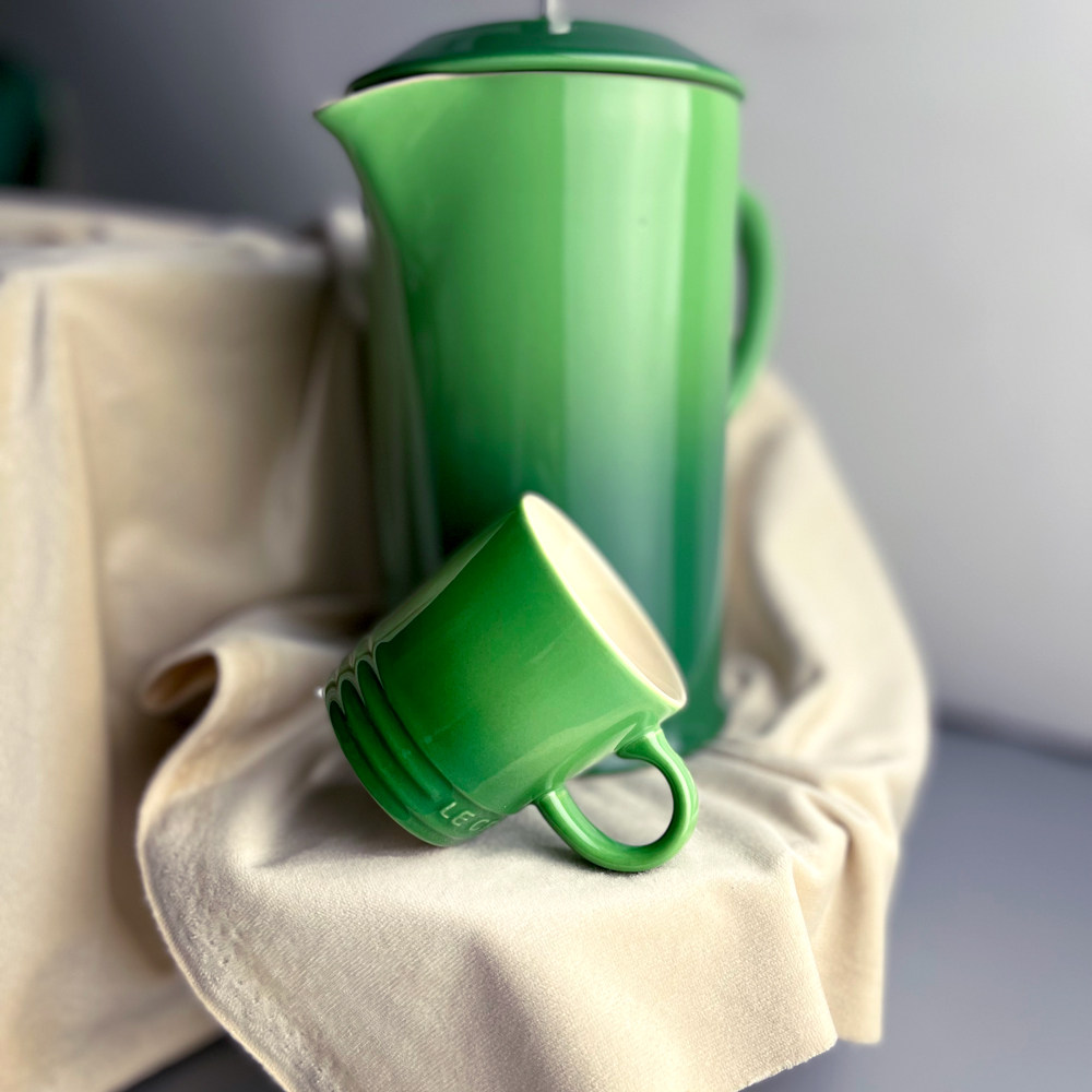 法国酷彩lecreuset水杯礼盒盒装卡布基诺陶瓷情侣茶杯