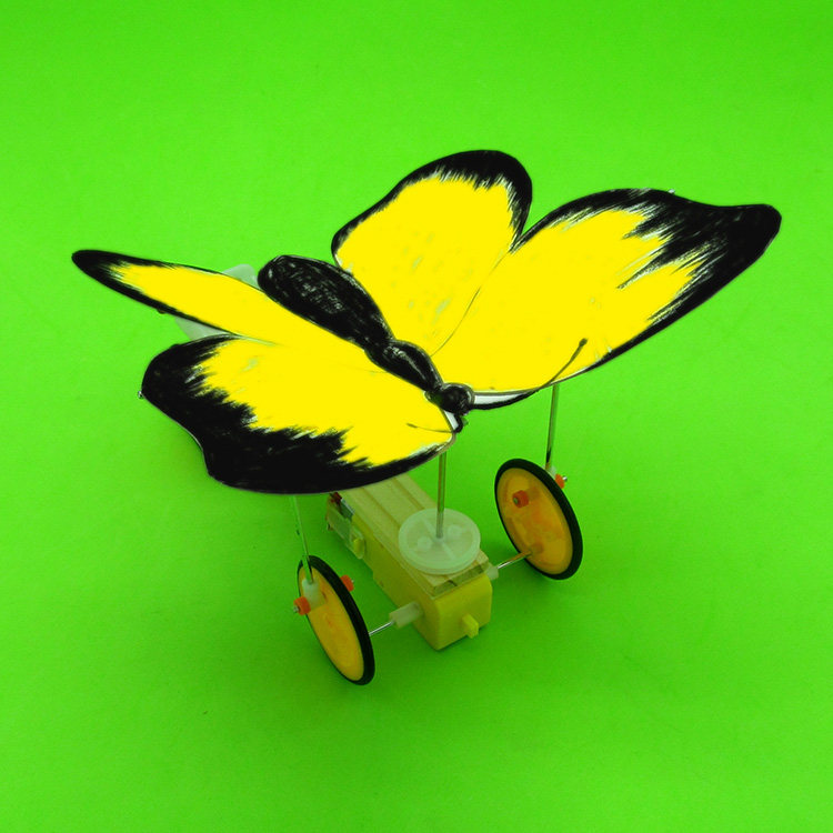 科技小制作科学小发明diy科普玩具模型材料小学生创意电动蝴蝶