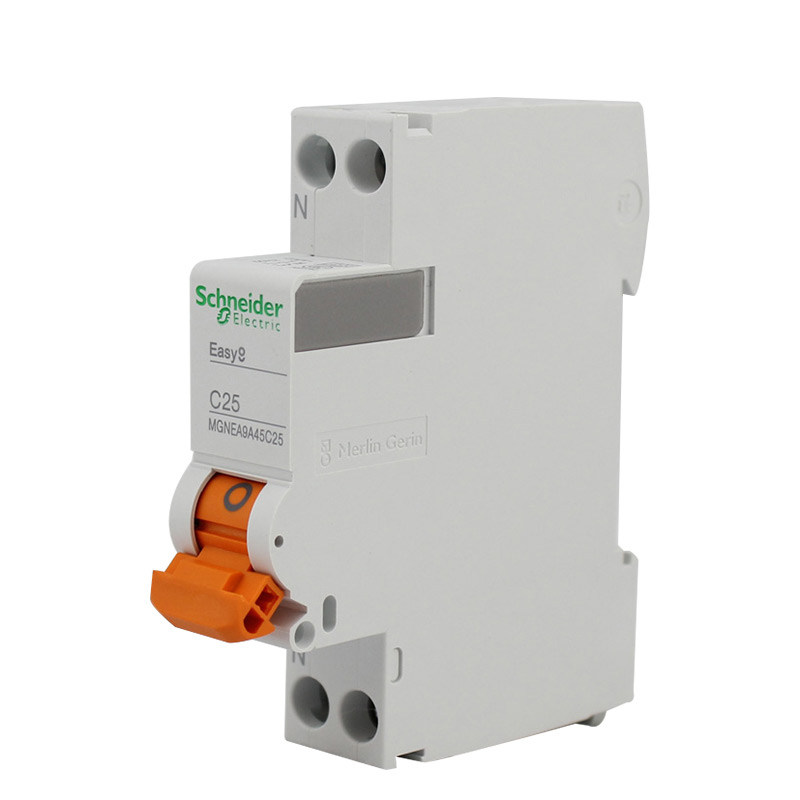 施耐德断路器空开单片双极双进双出dpn25a空气开关空气开关