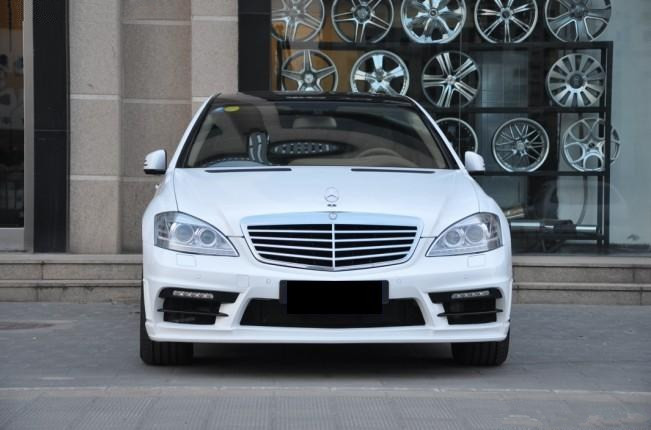 适用于0712奔驰s300s350s400s500改装wald款大汽车包围