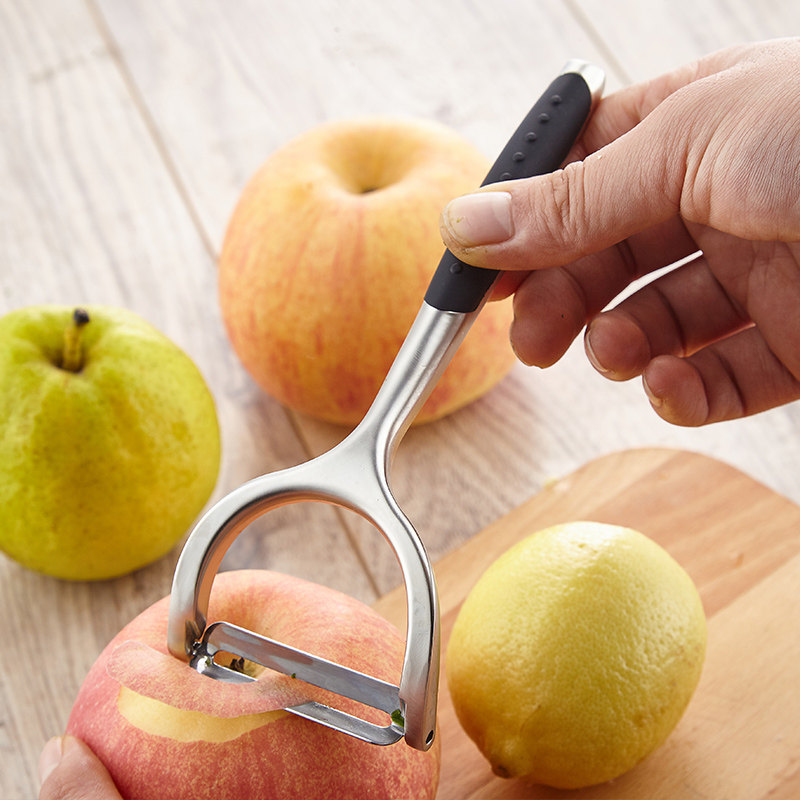 削皮器果蔬百润水果厨房削皮不锈钢去皮创意刨子水果削皮器
