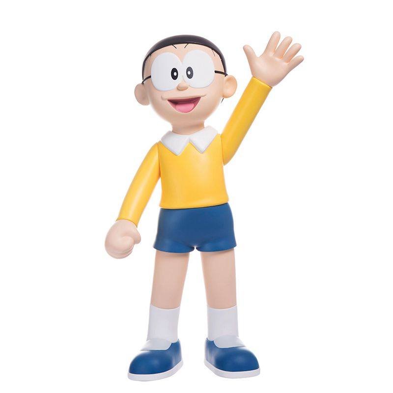 美光macottstation哆啦梦系系列野比大雄公仔手办摆件摆件