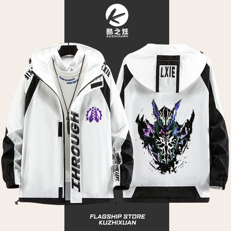 假面骑士buildrogue鳄霸幻德冰室老实人男女连帽夹克