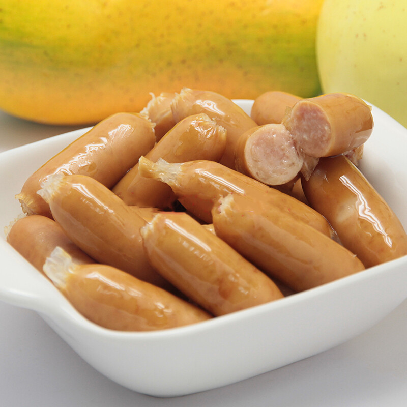 莲冠玉米亲亲肠鲜鲜肠一口肠小香肠火锅丸子其它猪肉类