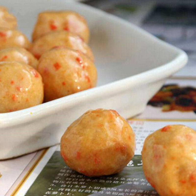 文畅香辣鱼果福建福州夹心鱼丸火锅丸子麻辣烫鱼丸