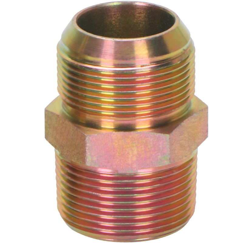 接头高压液压油管外丝直接异径2分3分4分管接头