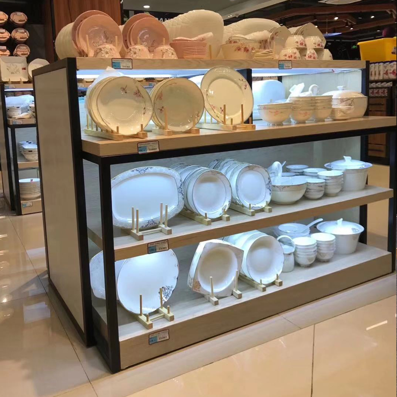 装饰盘子支架超市碗碟展示实木架子工艺摆件装饰坐盘