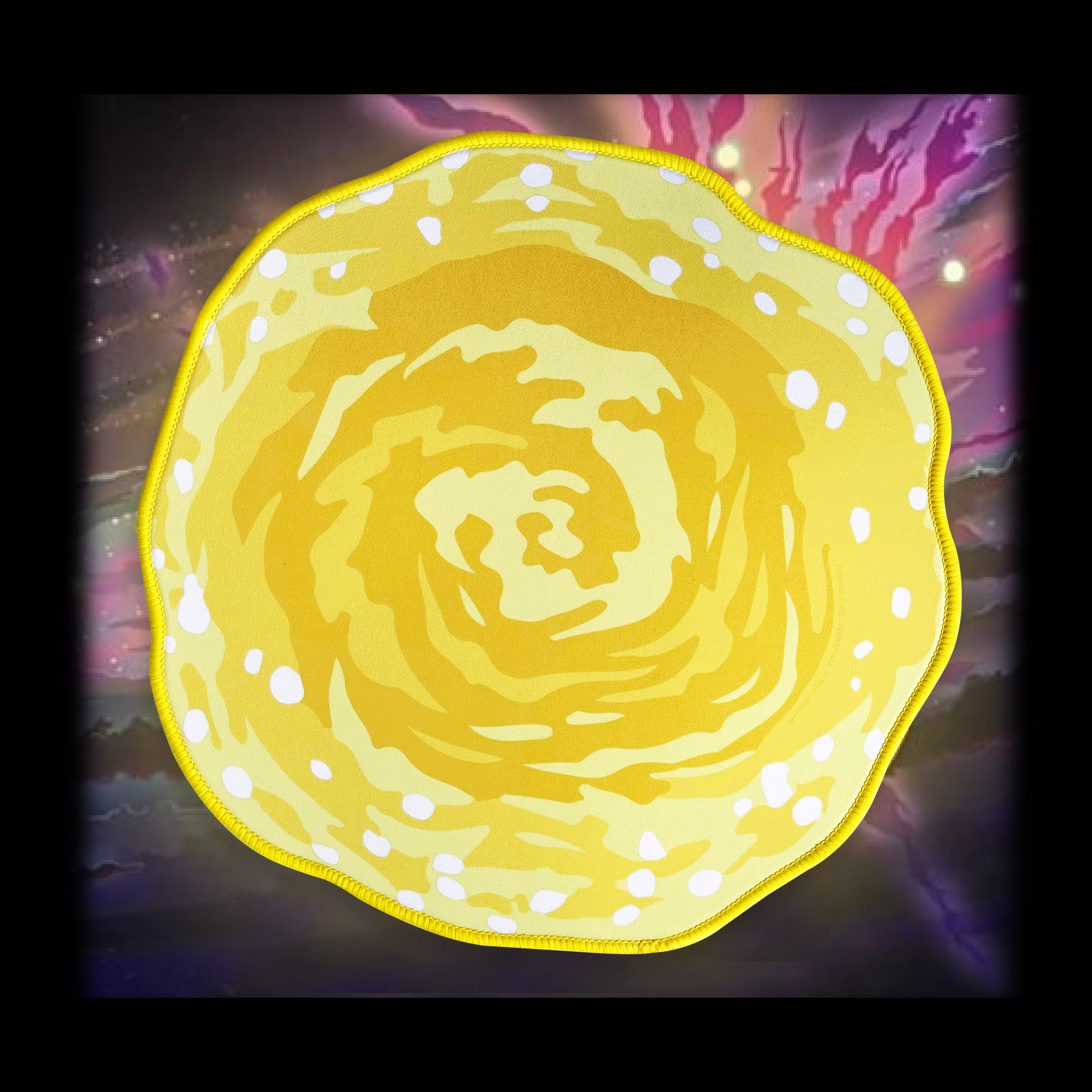 tjk2020原创rickandmorty主题瑞克莫蒂鼠标垫传送拍照背景鼠标垫