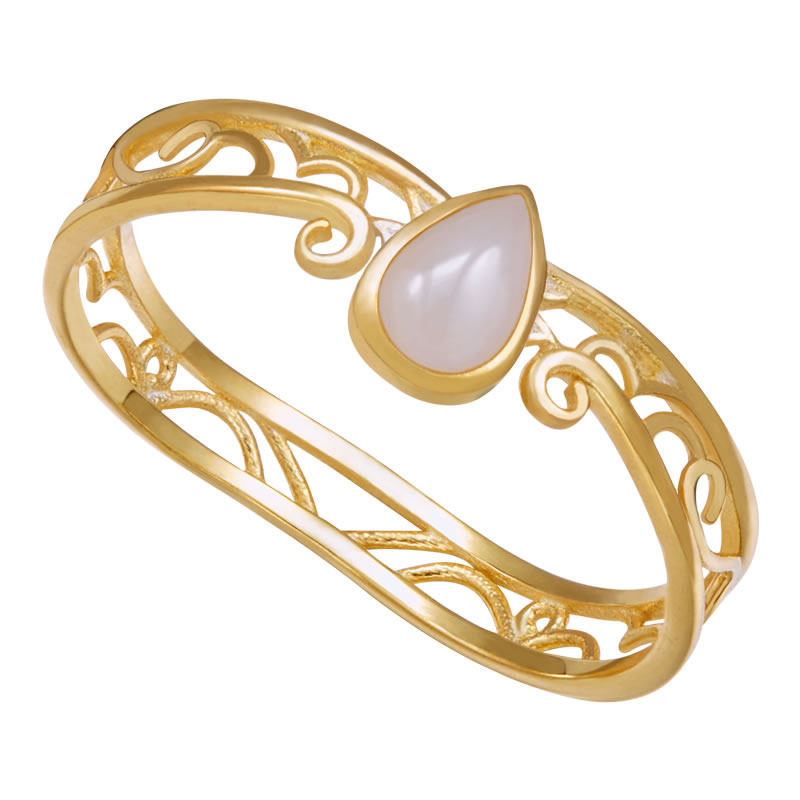 幸运石武庚纪戒指正版阿岚头饰印象纯银指环手饰动漫手表