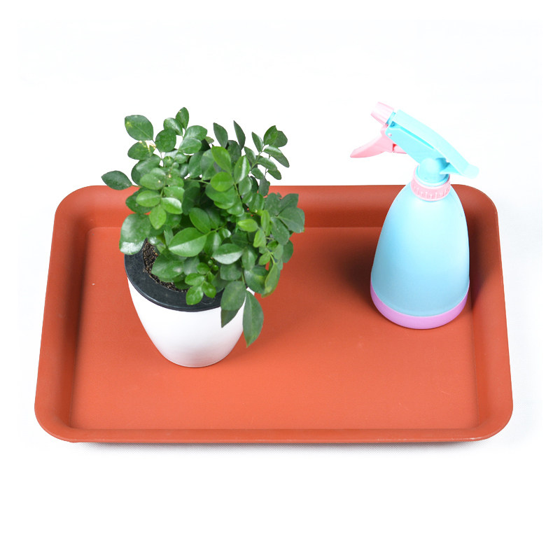 花托托盘花博士花盆长方形盆托底座接水加厚塑料花托
