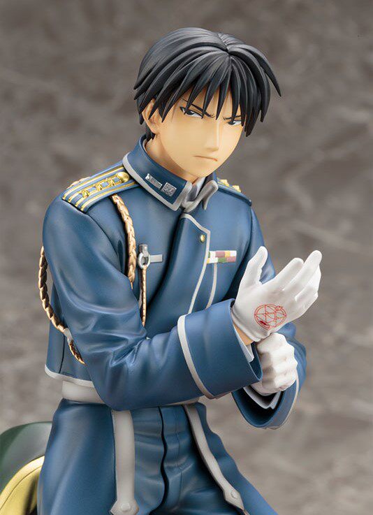 手办正版现货寿屋artfx钢之炼金术罗伊马斯坦斯坦手办