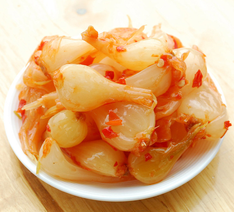 酸辣淘宝二楼甜酸藠头500g酱菜下饭饭菜泡菜脱水蔬菜