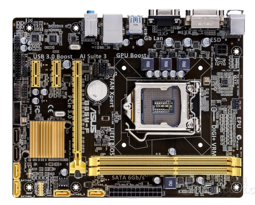 b85华硕台式机电脑主板h81kr201150针ddr3h81me主板