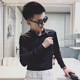 LES small size men's shorty long-sleeved shirt men's size XS size solid color business shirt dress shirt slim fit LES small size men's shorty long-sleeved shirt men's size XS size solid color business shirt dress shirt slim fit