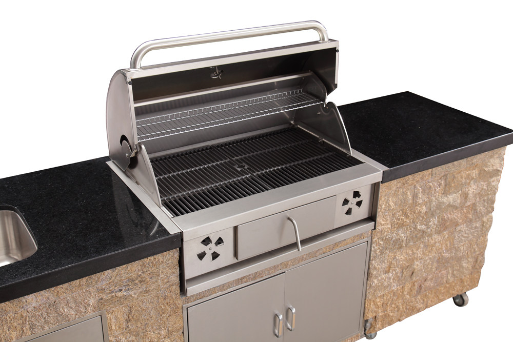 烧烤烤炉miecns美诺仕户外花园成品家用大型别墅烧烤炉