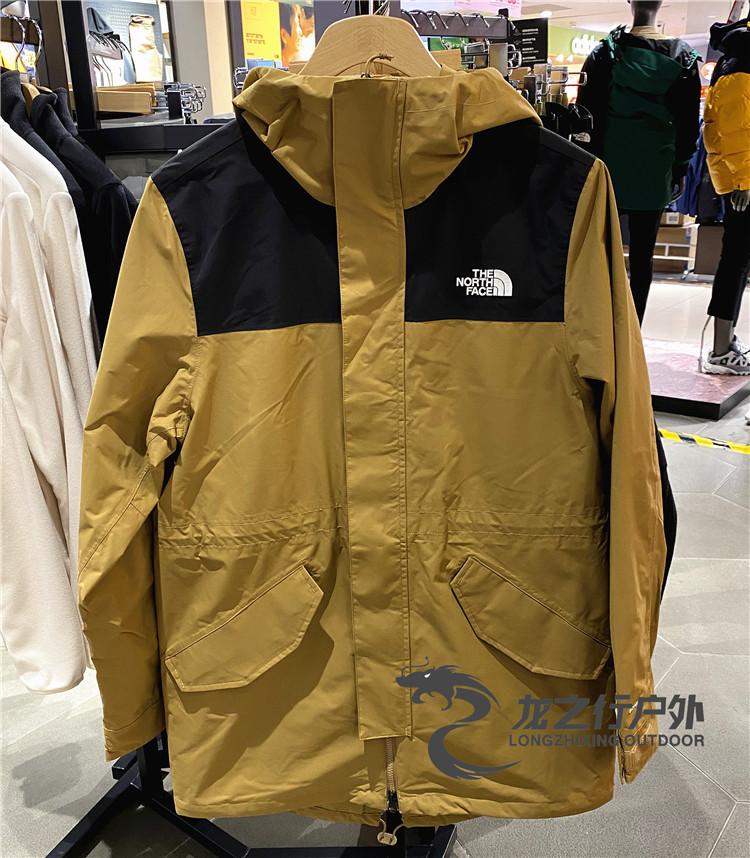 20秋冬TheNorthFace北面男式可配内胆中长款冲锋衣NF0A4NEK|4NEK