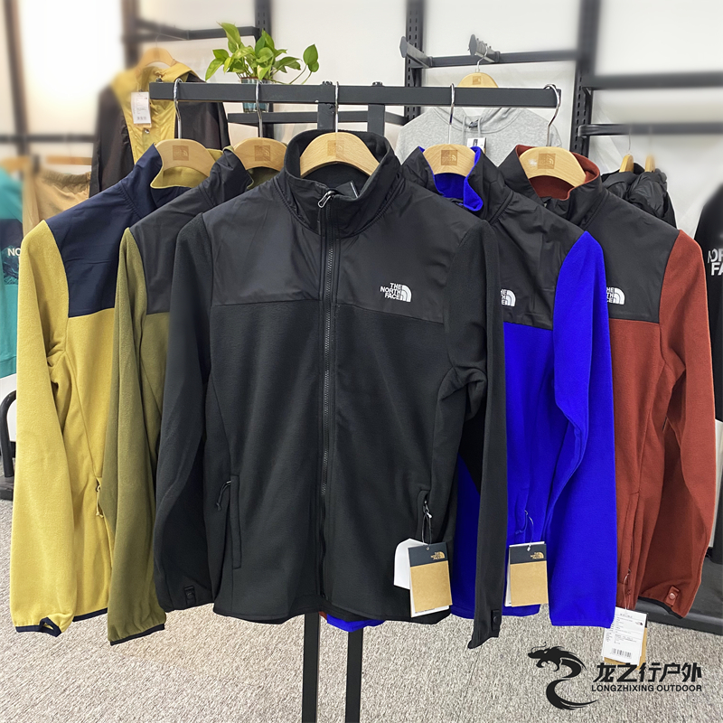 2022秋冬新款TheNorthFace北面外套户外男士可做内胆抓绒衣|49AE