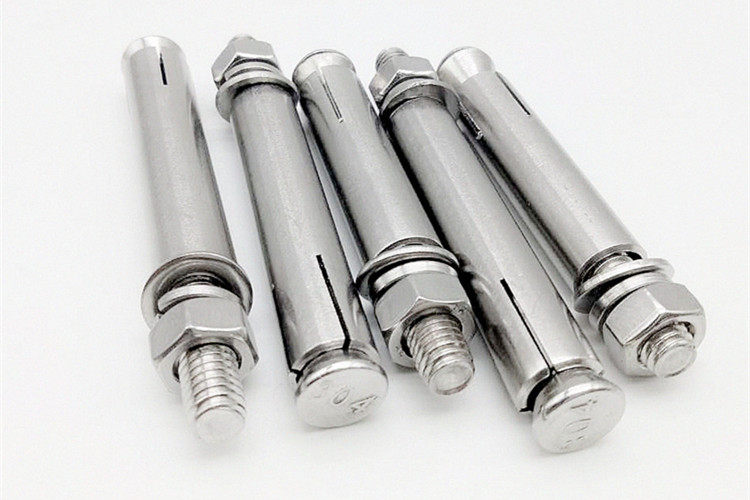 膨胀螺丝不锈钢螺栓拉爆爆炸m6m8m10m12膨胀螺丝