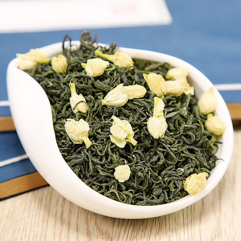 茉莉花茶2019新茶茶叶 特级浓香型茉莉花茶叶 花毛峰250g散装