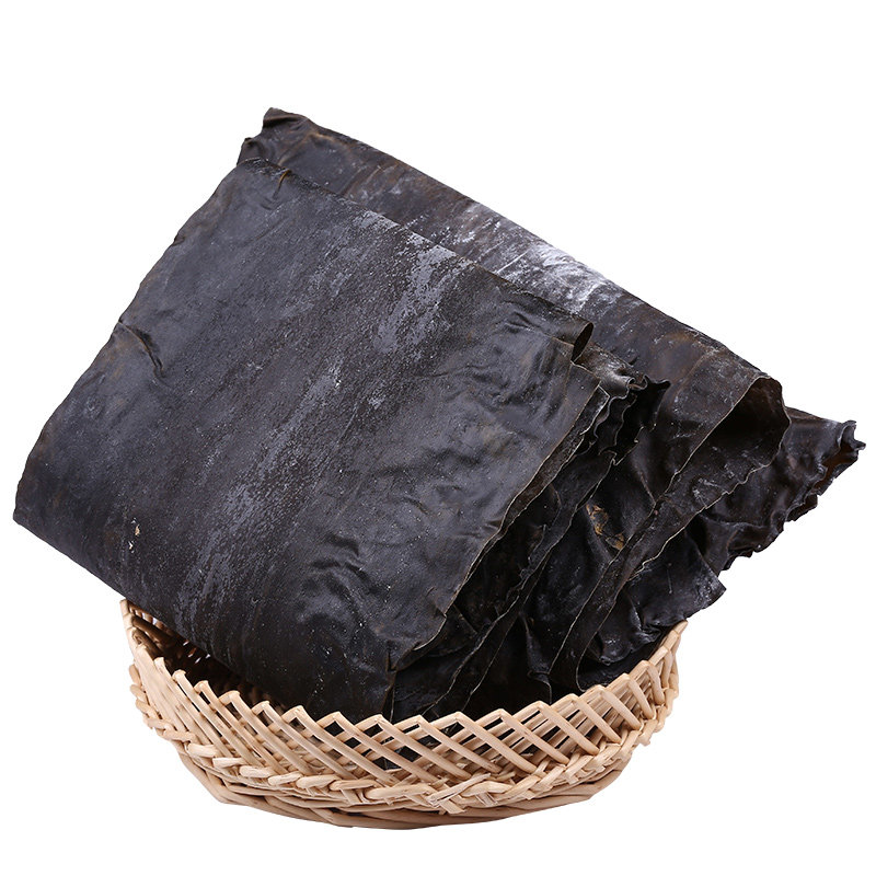 小两口长岛野生干海带昆布厚海带丝海带头新鲜无沙干货特产250g