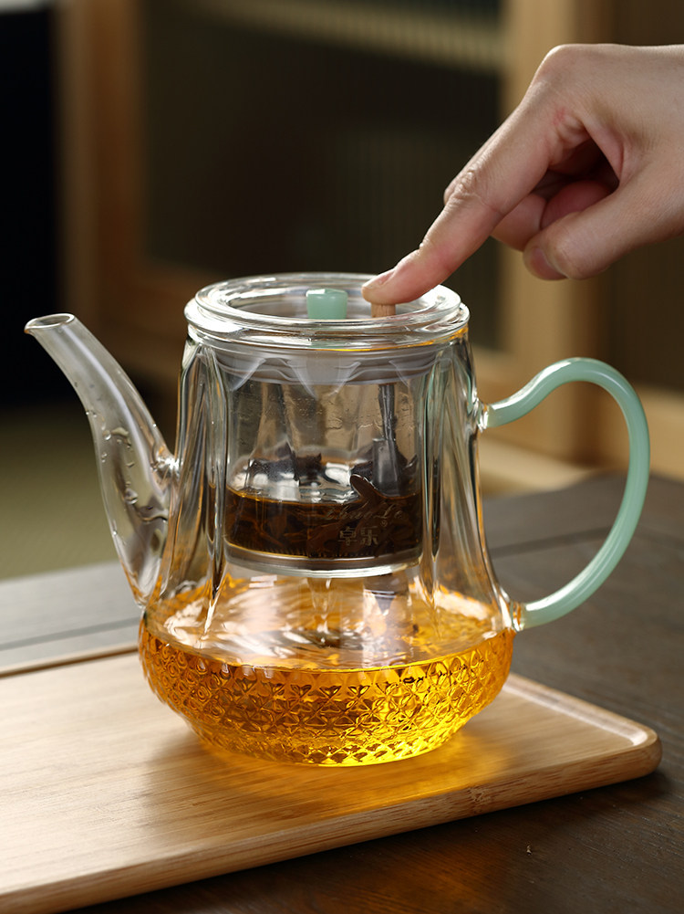 耐高温玻璃内胆飘逸杯泡茶壶茶水分离按压过滤飘逸杯