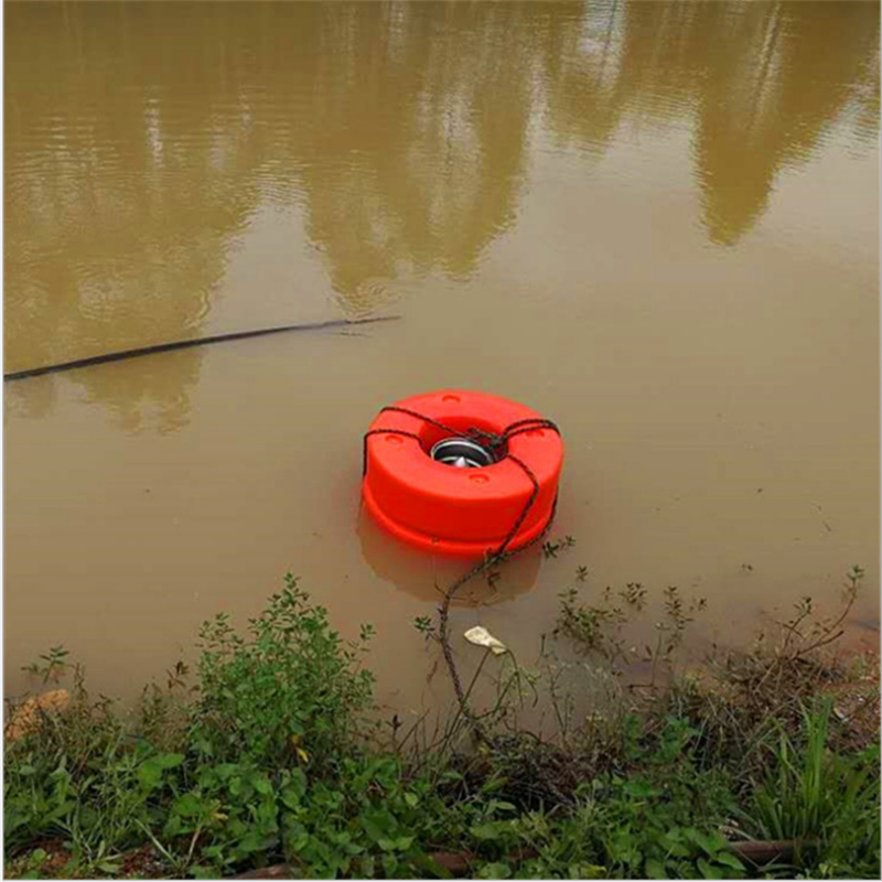 河道采水浮圈水质监测浮标潜水泵塑料浮体浮筒其他橡胶制品
